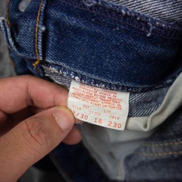 GWG 1990s Canadian Denim Jeans Straight 32x30 - Picture 5 of 7